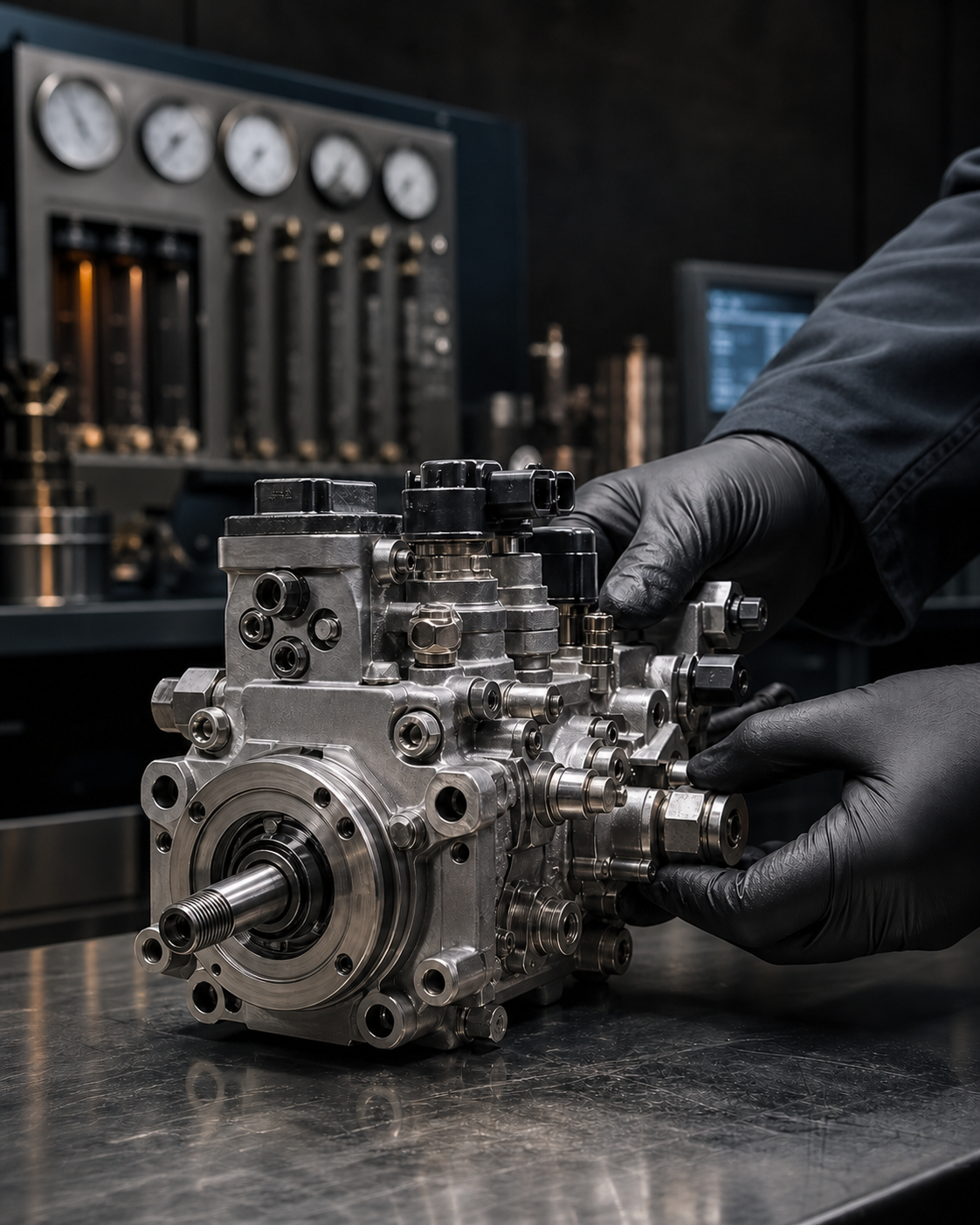 Reparação de bomba diesel